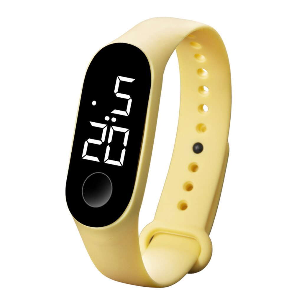 Relojes con Sensor luminoso LED para deportes electrónicos, relojes de para hombres y mujeres, clásicos, reloj deportivo de estilo: I