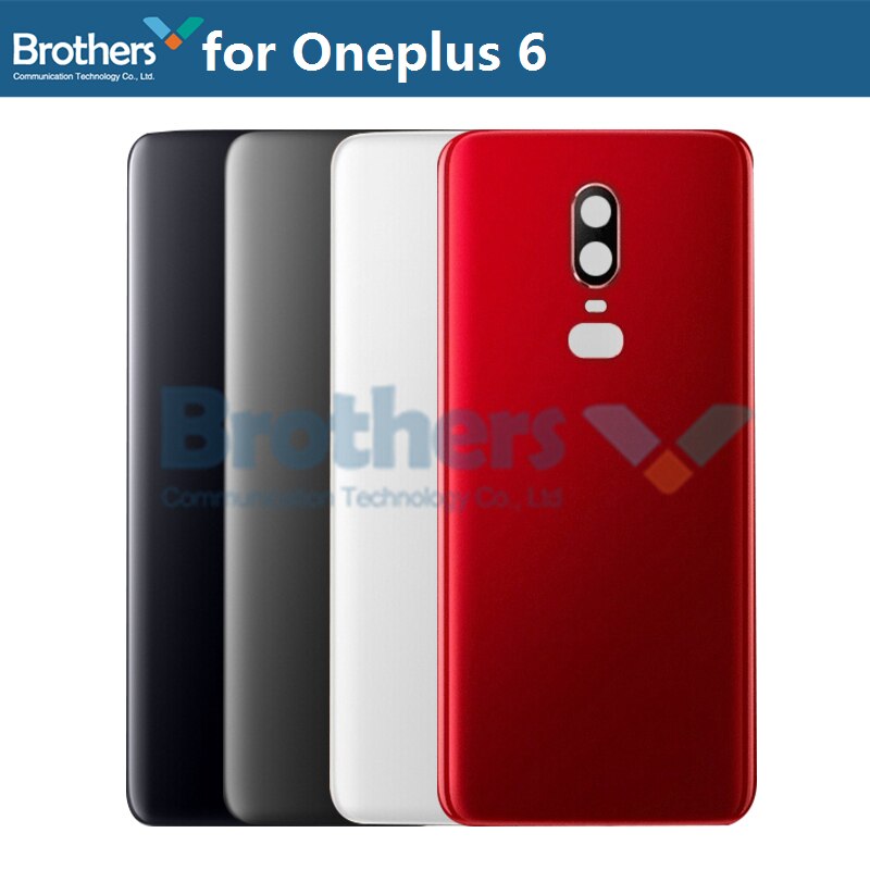 Original Battery Housing for Oneplus 6 6T Battery Door for Oneplus 6 Back Case Back Cover Door Back Housing Phone Replacement