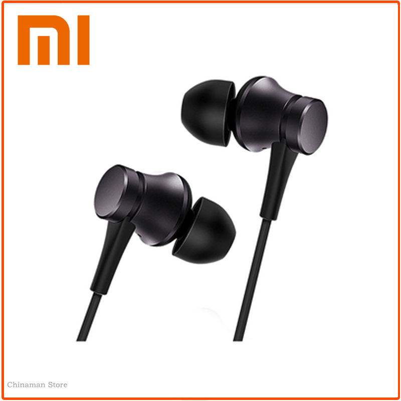 Originele xiaomi mi piston 3 in- oordopjes met 3.5mm- draads bediening en stereo microfoon voor huawei en xiaomi smartphones.