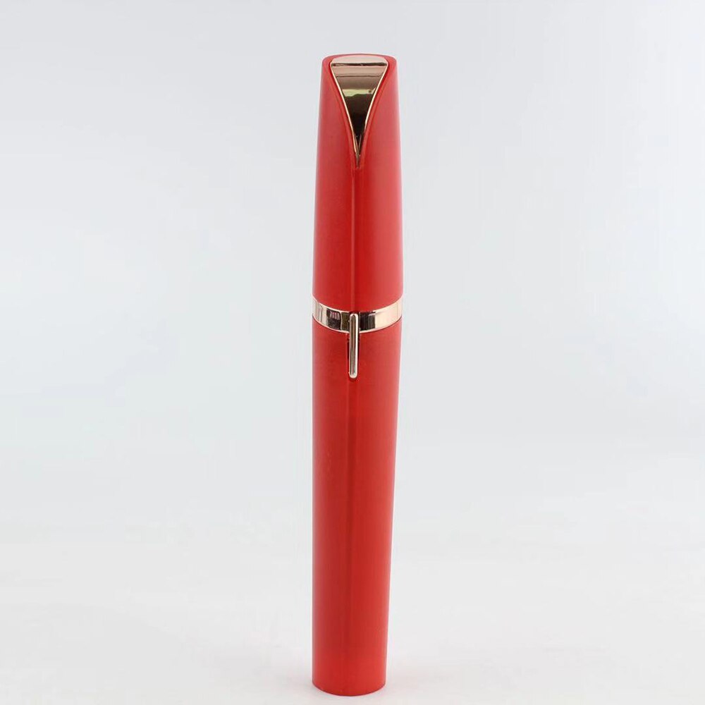 Maquinilla de afeitar eléctrica para cejas, cortador de cejas indoloro de acero, utensilio para eliminar el vello Facial, minidepiladora para cejas, herramienta de belleza moldeadora, 1 ud.: red