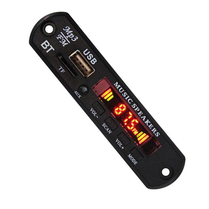 Bluetooth Mp3 Decoder Board Mp3 Speler Car Kit Fm Radio Tf Usb Wma Aux Audio Ontvanger