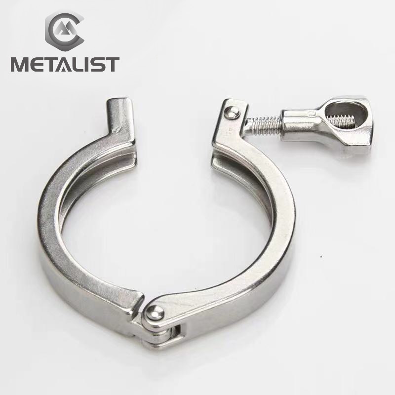 METALIST 1.5"-6" Tri Clamp complete sizes SS304 Stainless Steel Tri Clover Sanitary Fitting for home Brewing