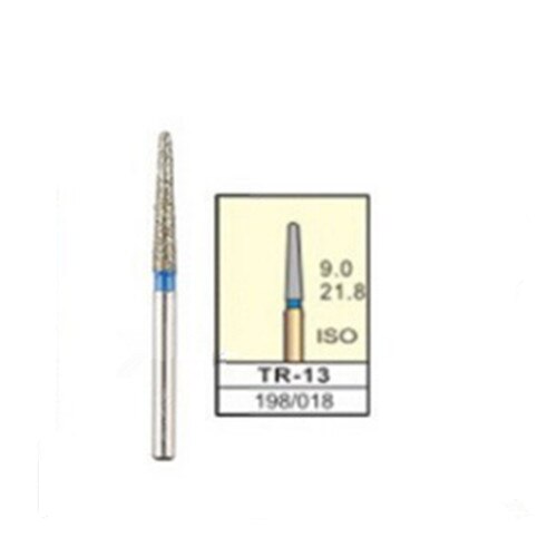 100 stks/set Dental Diamond burs FG TR serie TR-11, TR-12, TR-13, TR-14, TR-15, TR-19