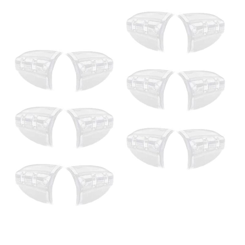 -6 Pairs Veiligheid Bril Side Schilden, Slip Op Sideshields Voor Veiligheid Bril Past Meest Veiligheid Brillen: Default Title