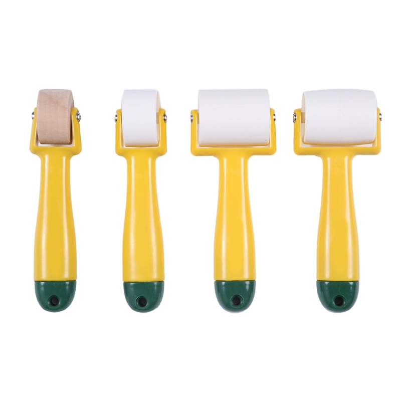 Small Portable Quilting Seam Roller Sewing Seam Roller Rolling Pressing Tools Roller for Print Tape Wallpapers Scrapbook