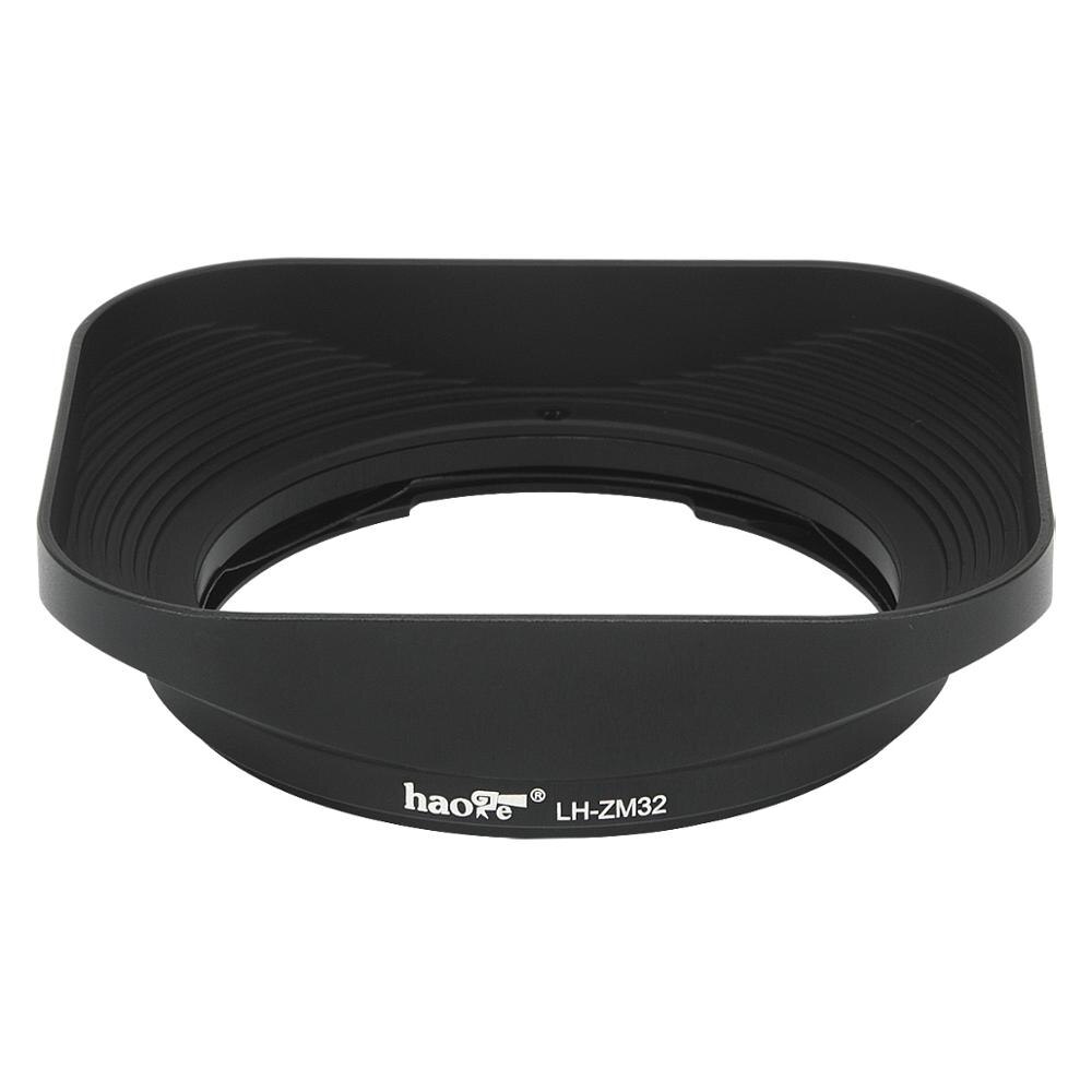 Haoge hg-LH-ZM32 A Baionetta in Metallo piazza lente cappuccio Ombra Compatibile con Carl Zeiss Distagon T 1.4/35 35 millimetri f1.4 ZM lente Nero