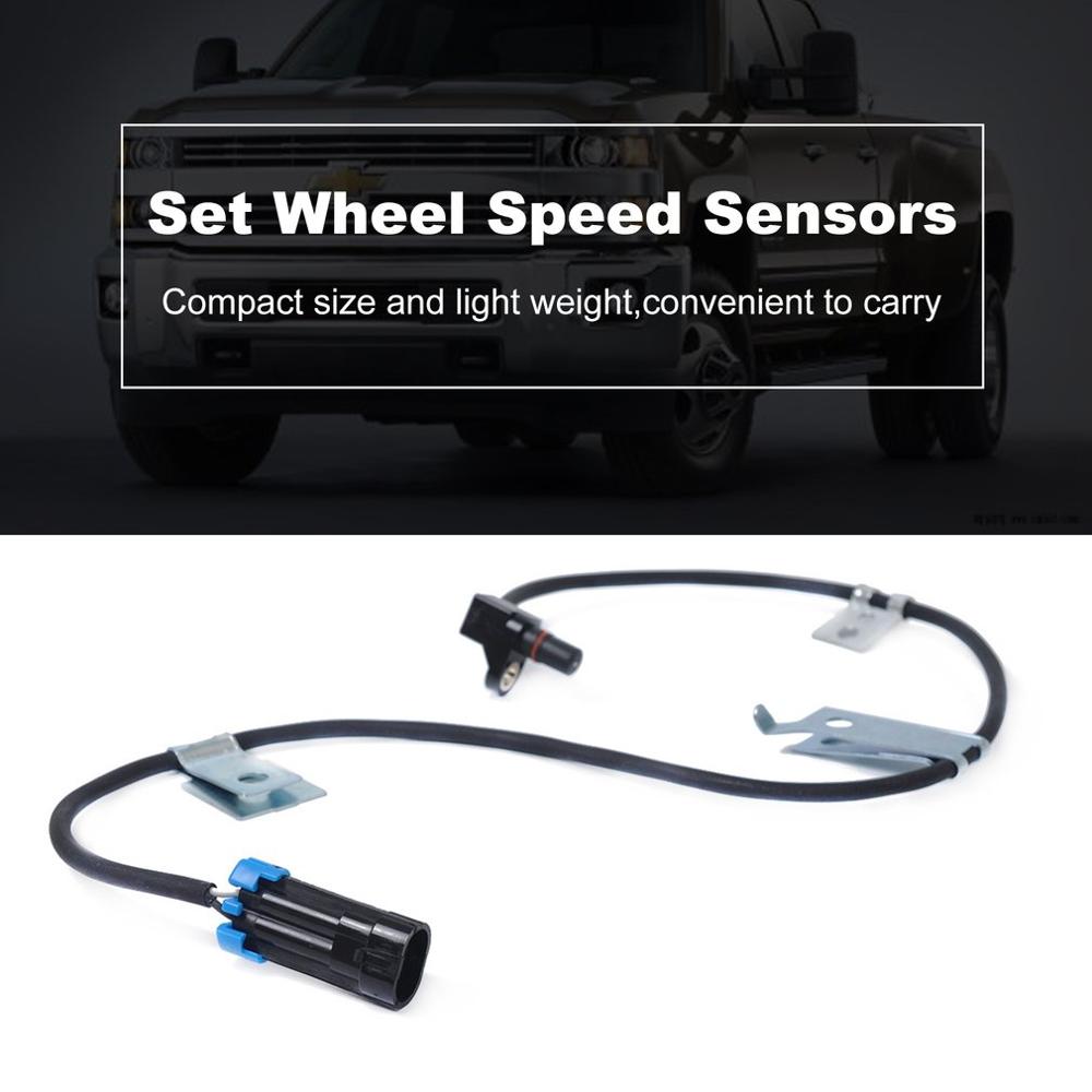 Front Left + Right ABS Wheel Speed Sensor Universal 15716203 For 1993