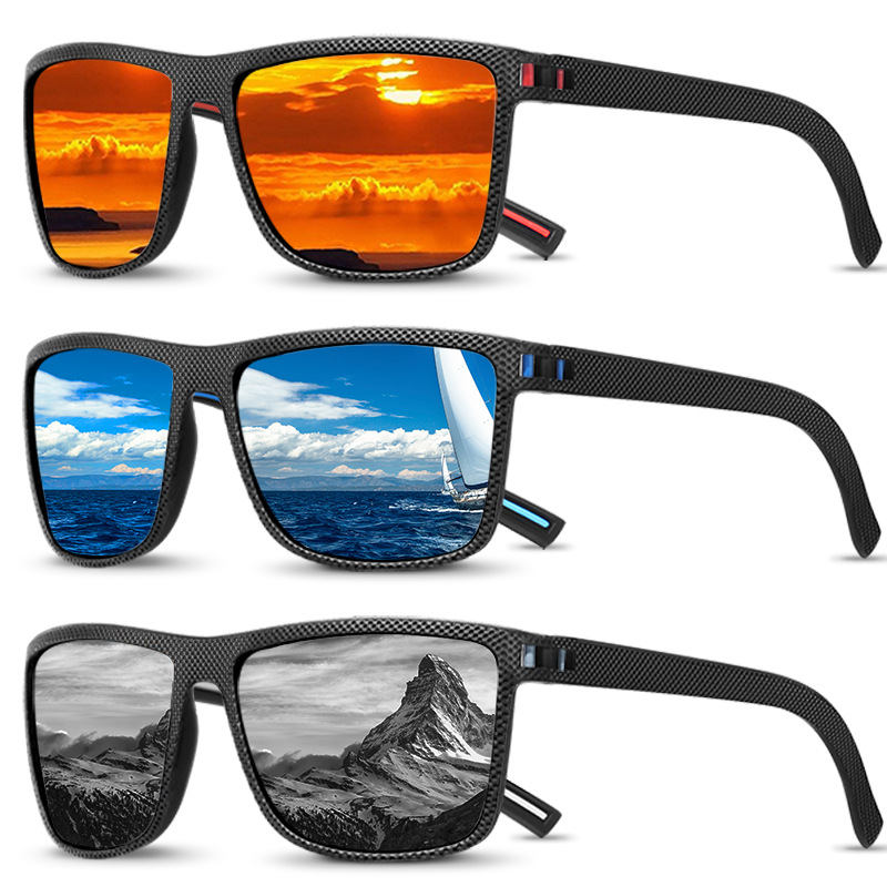1/2PCS Zonnebril Heren Gepolariseerde Dames UV400 Zonnebril Visbril Outdoor Sportbrillen