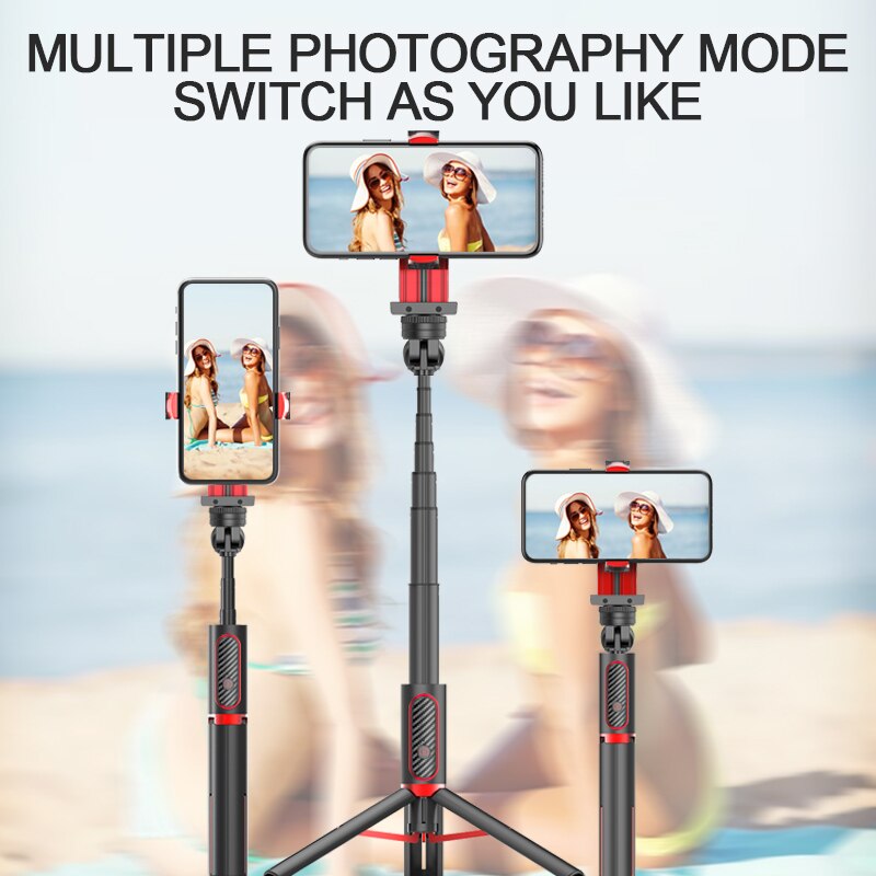 Phone Stabilizer Selfie Stick Video Shooting Vlog Anti-shake Stable Tripod Live Broadcast Device Camera Motion Handheld PTZ