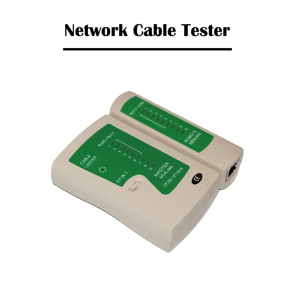 10 Pieces Network Cable Tester Networking Wire Telephone Line Detector Tracker Tool kit RJ11/RJ45 Ports