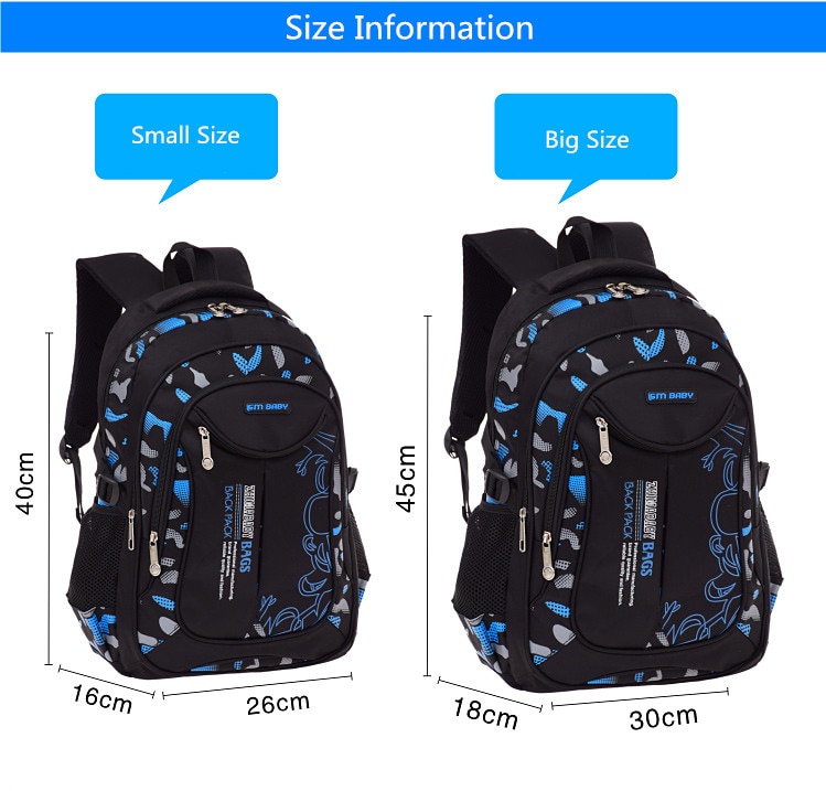 Skoletasker til drenge vandtæt skole rygsæk skoletaske billige rygsække til børn børn taske taske