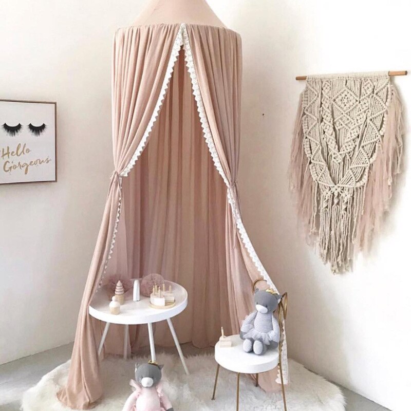 Anti moskito chiffon spitze Kinder baby bett baldachin room decor bett abdeckung moskito net vorhang abweisend insekten schutz kuppel zelt