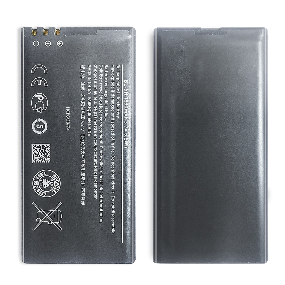 Batterij BL-5H Voor Nokia Lumia 630 38 635 636 Lumia630 RM-977 RM-978 BL5H Bl 5H Mobiele Telefoon Vervangende Batterij