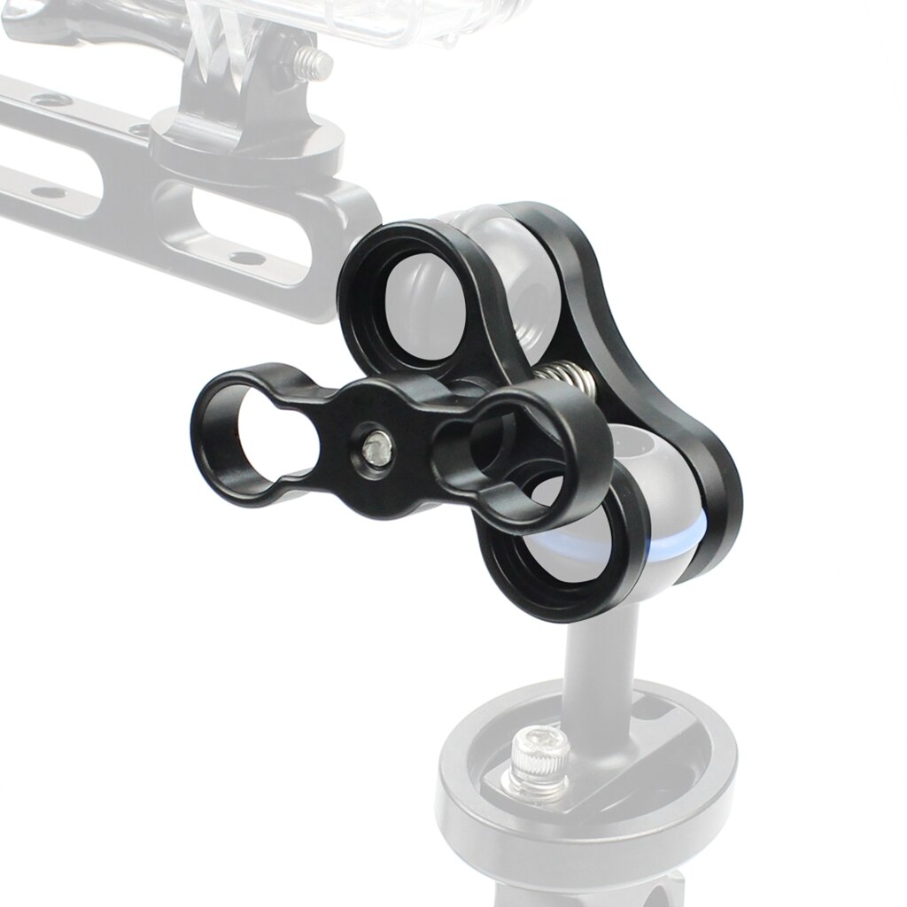 Deluxe Aluminum Alloy Standard Ball Clamp for the 1'' Ball Underwater Light Arm