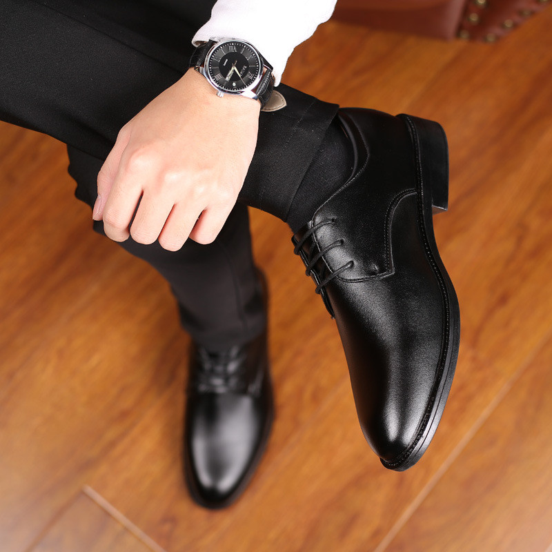 Mazefeng homme plat classique hommes chaussures habillées en cuir verni Wingtip sculpté italien formel Oxford grande taille 38-48 pour automne Sping