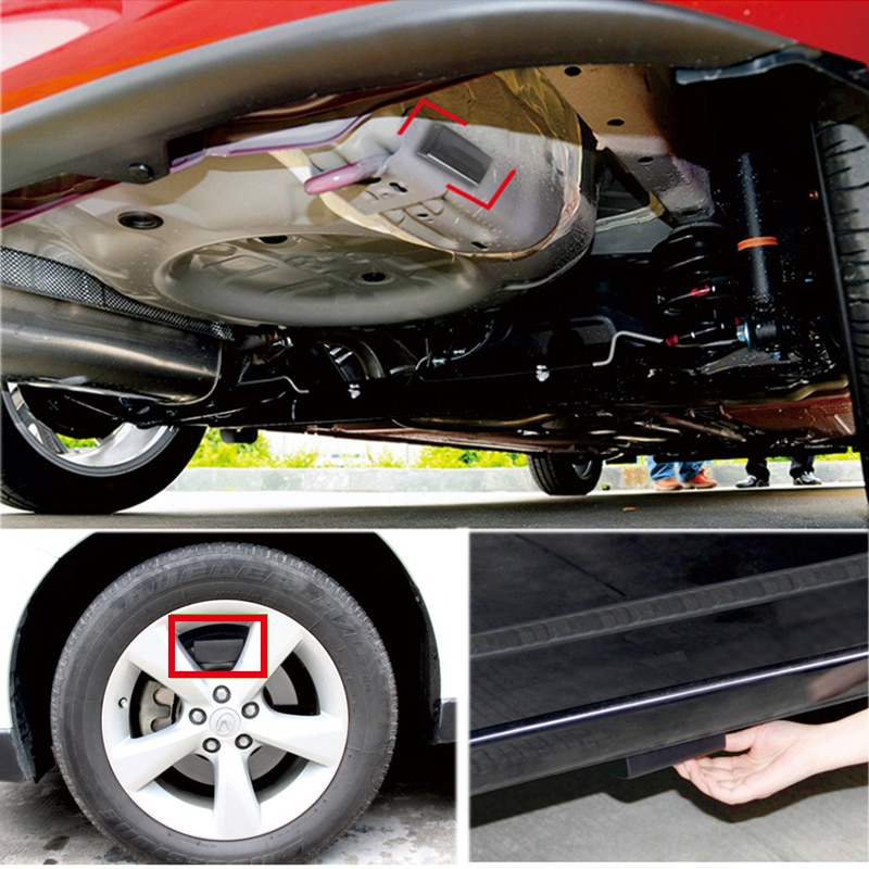 Bærbar skjult magnetisk nøgle sikker boks nøgle reserve lås holder kasse magnet udendørs stash til hjemmekontor bil lastbil hemmelig kasse