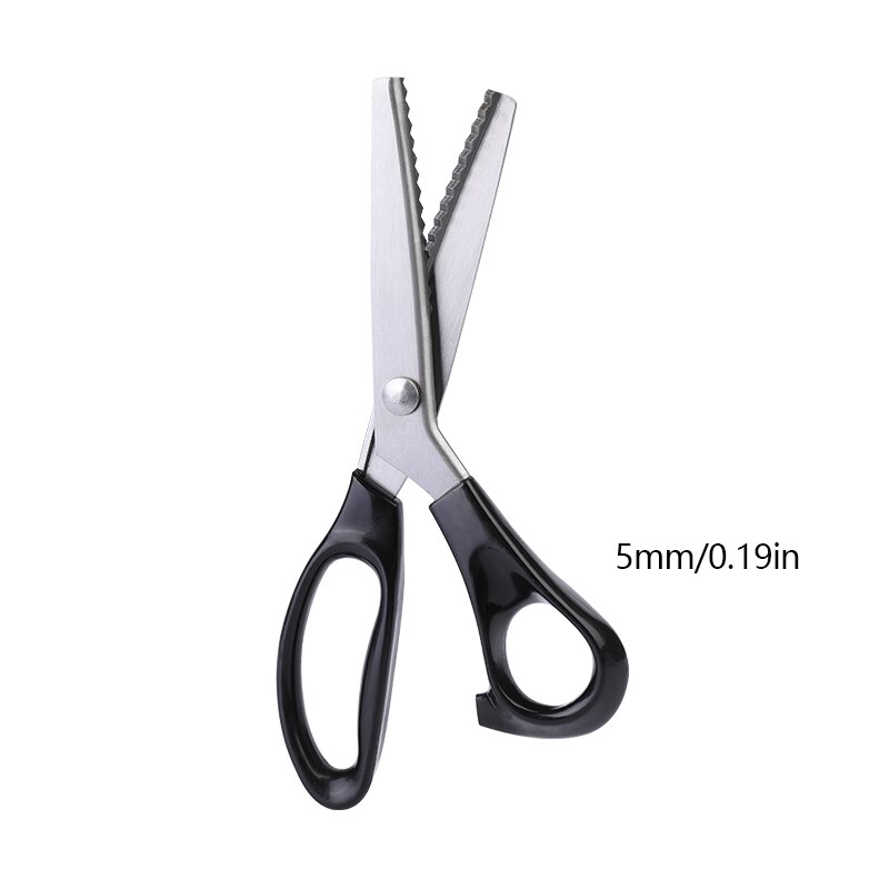 RORGETO-Tijeras de sastre de acero inoxidable para costura, herramienta de tapicería de cuero artesanal, tijeras para tela, 1 Uds.: Triangle 5mm