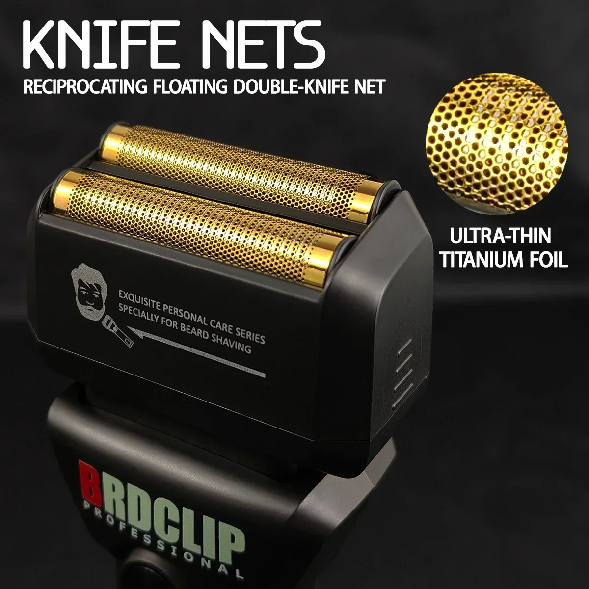 BRDCLIP 363 7000 tr/min Double anneau rasoir alternatif 2025 nouvelle tondeuse à cheveux professionnelle LED affichage Machine blanchisseur couteau à barbe