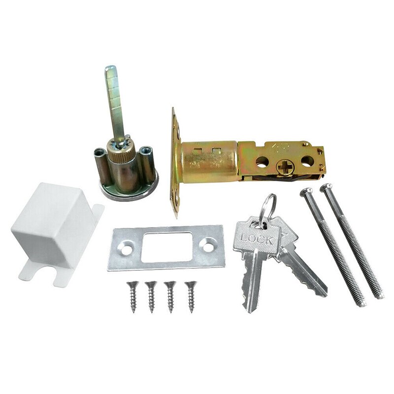 Home Door Gate Deadbolt Metal Dead Bolt Security Door Lock With Keys Safe Lock For Home Office Door Lock