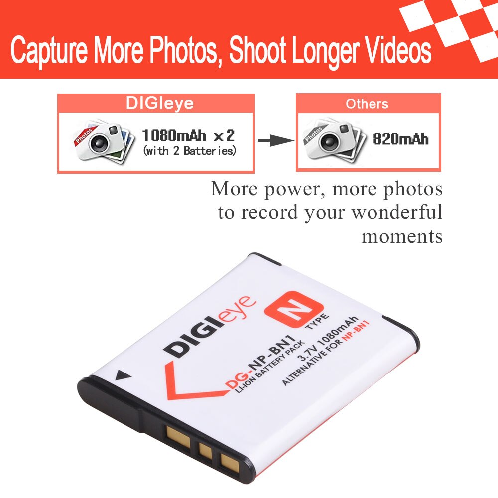 NP-BN1 NPBN1 NP BN1 Rechargeable Battery for Sony Cyber-Shot DSC QX10 QX100 DSC T99 T110 TF1 TX5 TX7 TX9 TX10