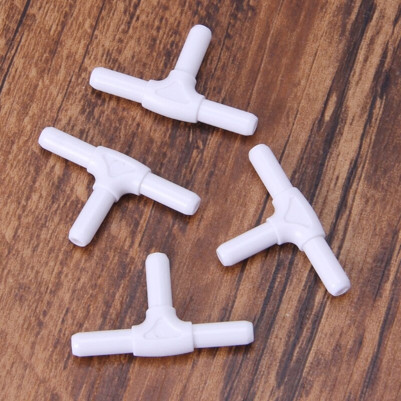 4pcs Double Breast Pump Accessory Sucking Connector Straw For Baby Breastfeeding