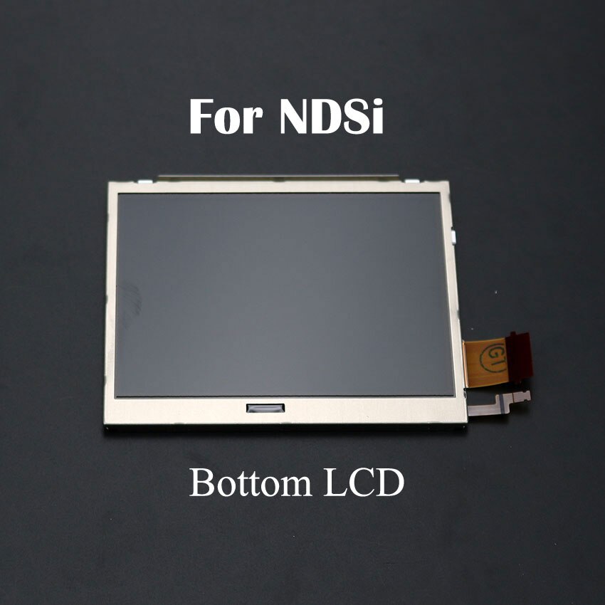 YuXi Top Upper & Bottom Lower LCD Display Screen Replacement for Nintendo DS Lite For DSL For NDSL For 3DS 3DS XL LL: For NDSi Bottom