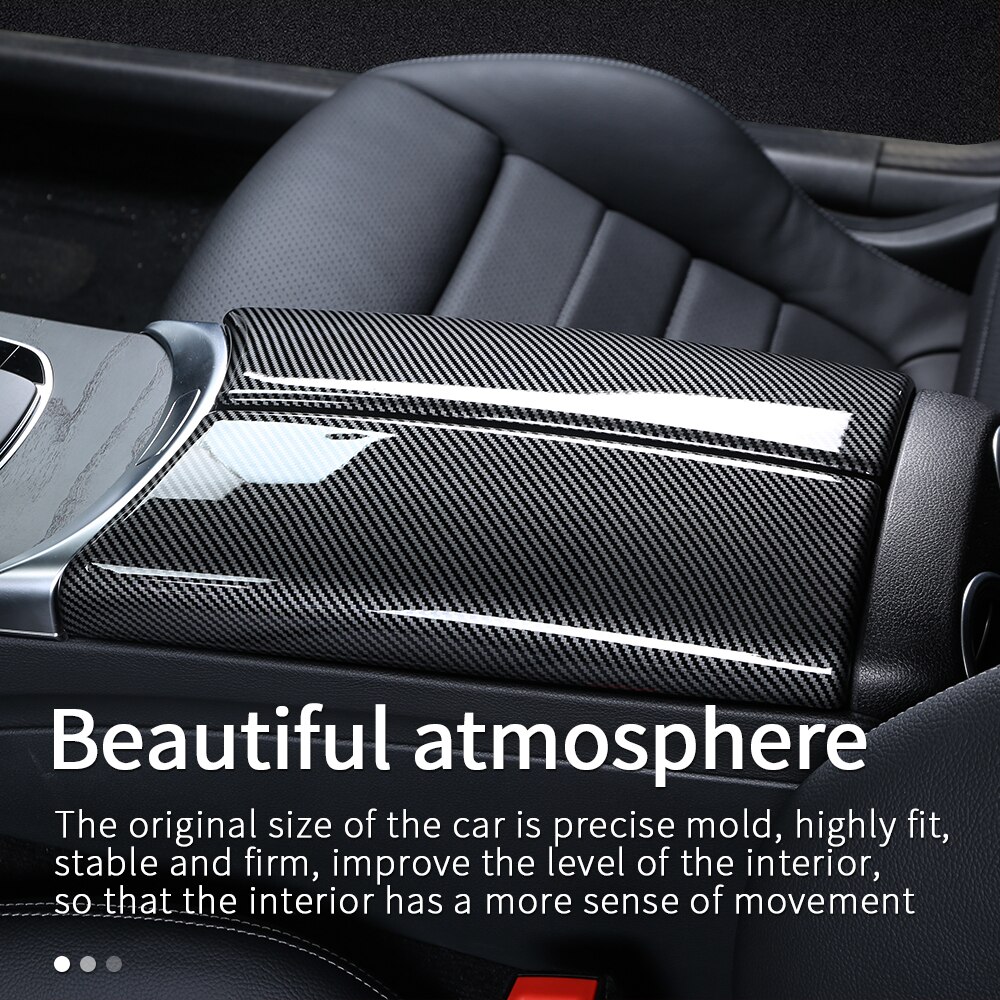 Armrest panel For Mercedes w205 amg/ interior trim c63 mercedes c class w205 accessories Mercedes glc x253 /amg coupe