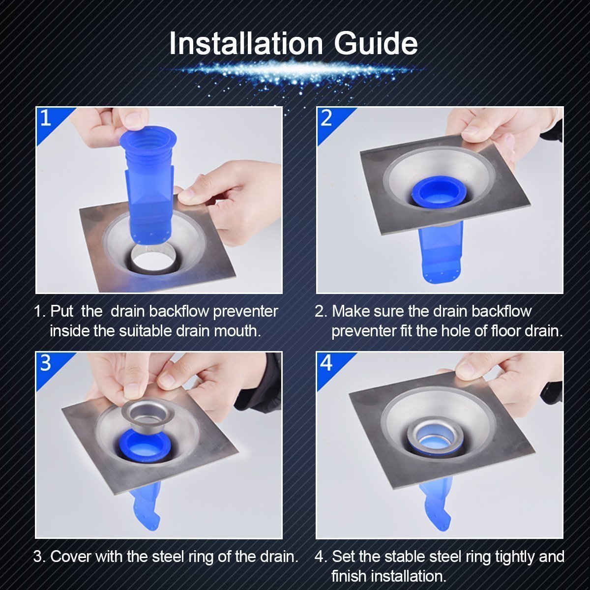 Floor Drain Seal Drain Deodorant Silicone Core Insect Control Backflow Preventer One Way Valve for Bathroom Pipes Tube In Toilet