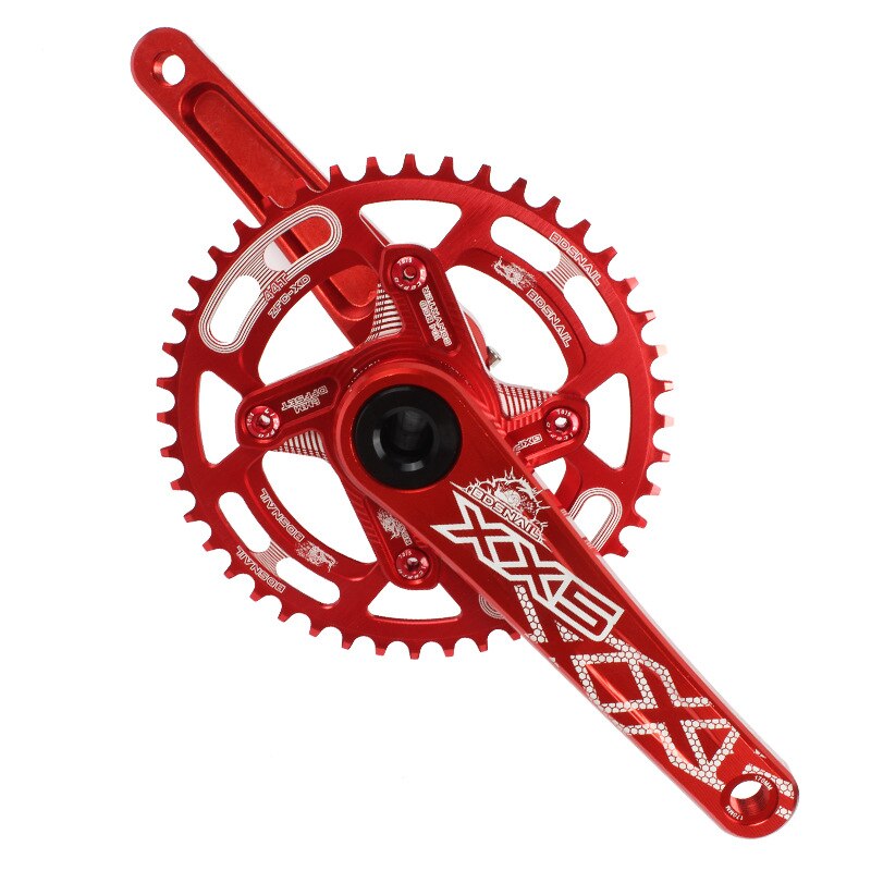 Slak groot tandwiel ronde cirkel kettingblad mtb mountainbike fiets 104 bcd 44t 46t 48t 50t 52t crankstel tandplaat onderdelen
