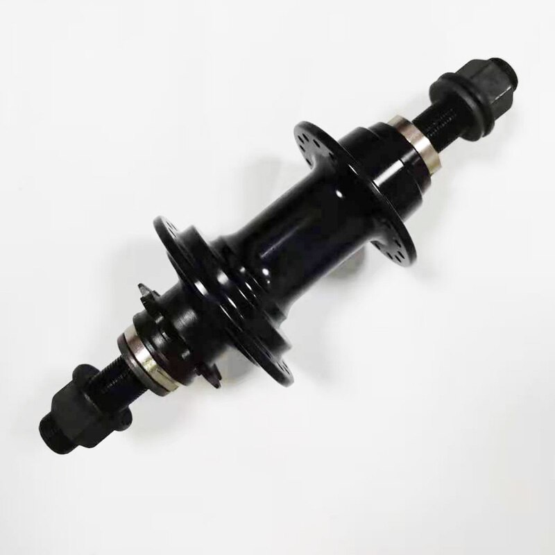Magic BMX Hub Alloy Aluminum 5 Industrial Bearings 36 Holes 9T Performance Bike Hubs Bicycle Accesories: black rear no logo