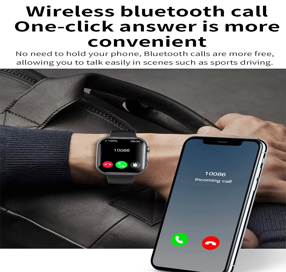 F100 Smartwatch 2024 Watches For Men Women With Bluetooth 5.3 Ecg Measurement Waterproof Oca Lcd Outdoor Smartwatch For Xiaomi