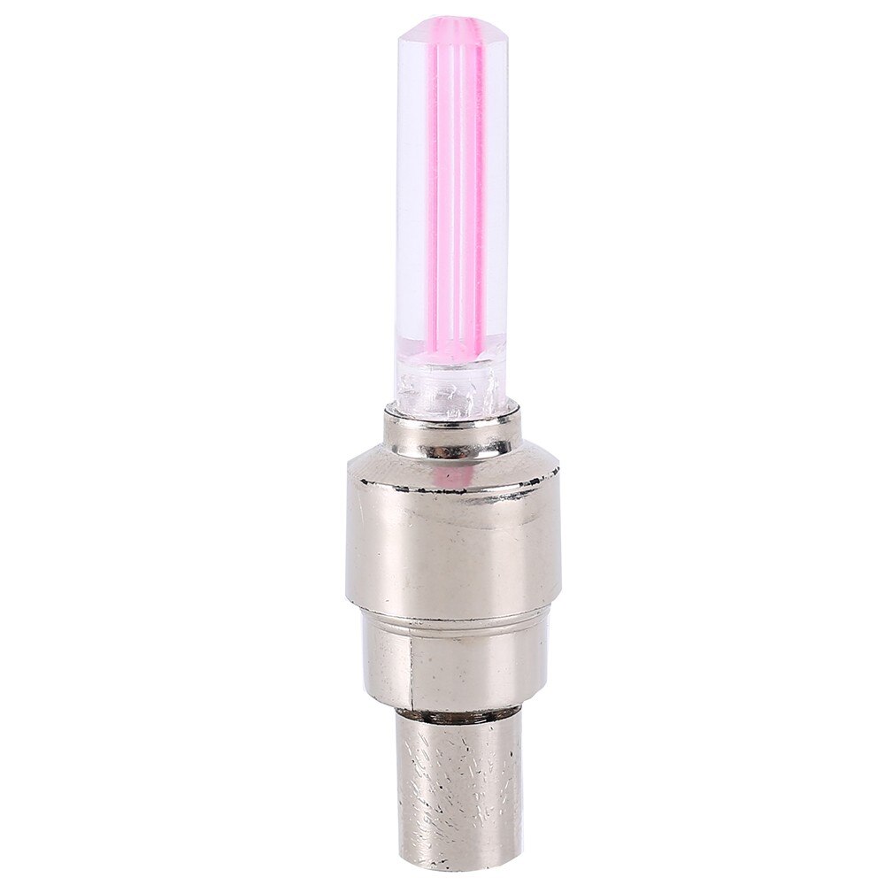 Led Fietsverlichting Wiel Ventieldopjes Fiets Flash Light Mountain Road Bike Cycling Tyre Wiel Verlichting Lamp Fiets Accessoires: Rood