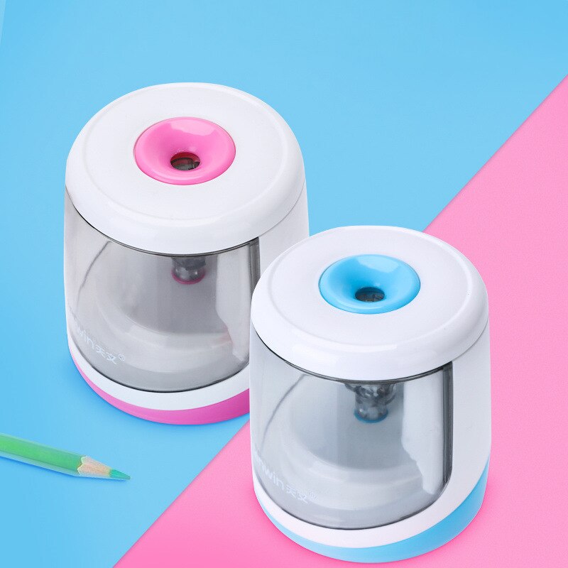 Tenwin Automatic Electric Pencil Sharpener Electronic Pencil Sharpeners For Sketch Painting Kids Stationery School Supplies