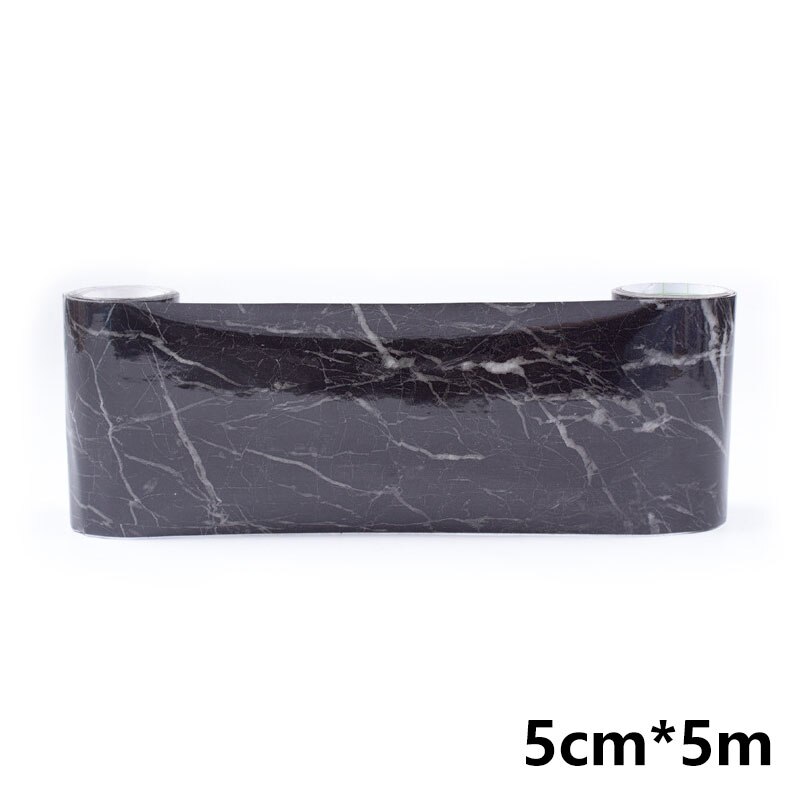 5M Self-Adhesive Baseboard Wall Stickers Transmission Skirting Board Window Sill Floor Ceramic Tile Sticker Corner Waist Line: C