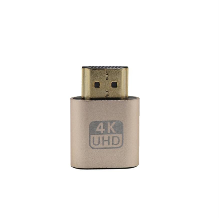 Vga virtuele display adapter hdmi 1.4 ddc edid dummy plug display emulator 13 februari: Goud