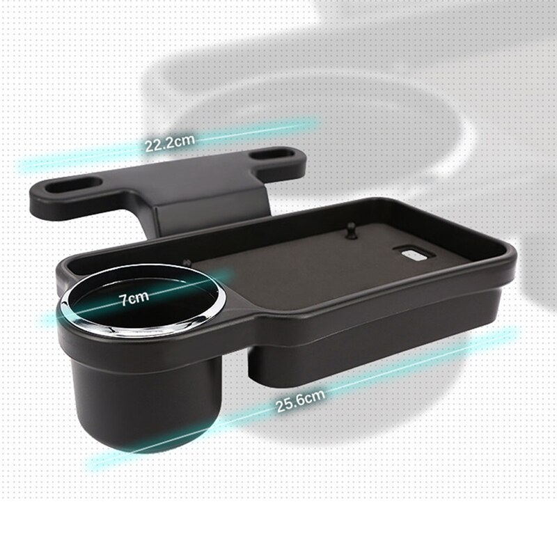 Auto Tafel - Opvouwbare Stuurwiel Tray Voor Laptop En Voedsel, Laptop Autobureau Autostoel Reizen Lade Tafel Auto Voedsel Trays Voor Volwassenen Bestuurder Auto Bureau