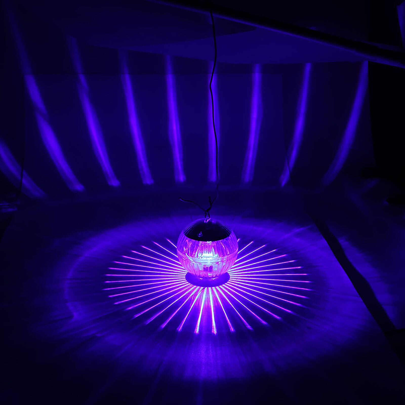 Boule flottante sous-marine à énergie solaire, luminaire d'extérieur, lumière changeante de couleur, idéal pour une cour, un étang, un jardin, une piscine ou une fête, modèle