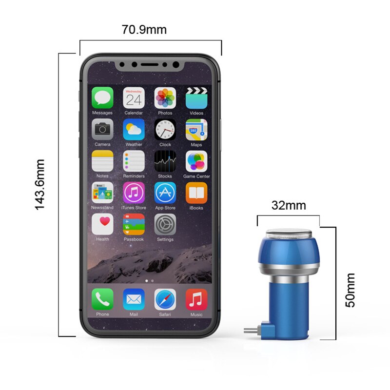 Reise Rasierer mächtig Bräutigam für Mann Mini Handy, Mobiltelefon Rasierer Tragbare Rasierer Wasserdicht Wiederaufladbare Clever Telefon Rasiermesser