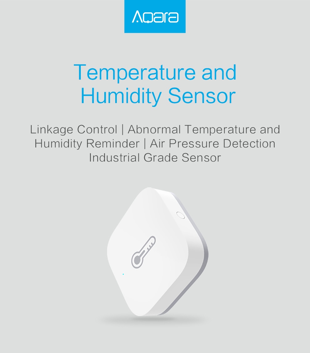 smart thermostat wifi thermostat Smart Temperature Sensor wifi Xiaomi Smart home Air Pressure Temperature Humidity Mi home app