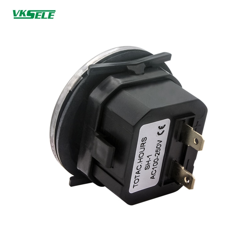 Sh -1 6 digitaalinen tuntimittari ajastin ac /dc 10 to 80v ilman led-näyttölaskuria