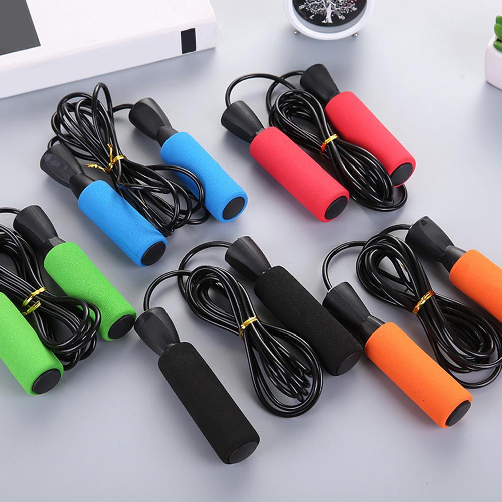 Unisex Sport Jump Rope Fitness Adjustable Fast Speed Jump Wire Skip Rope Skipping Cord for Gym Fitness Home Exercise Slim Body