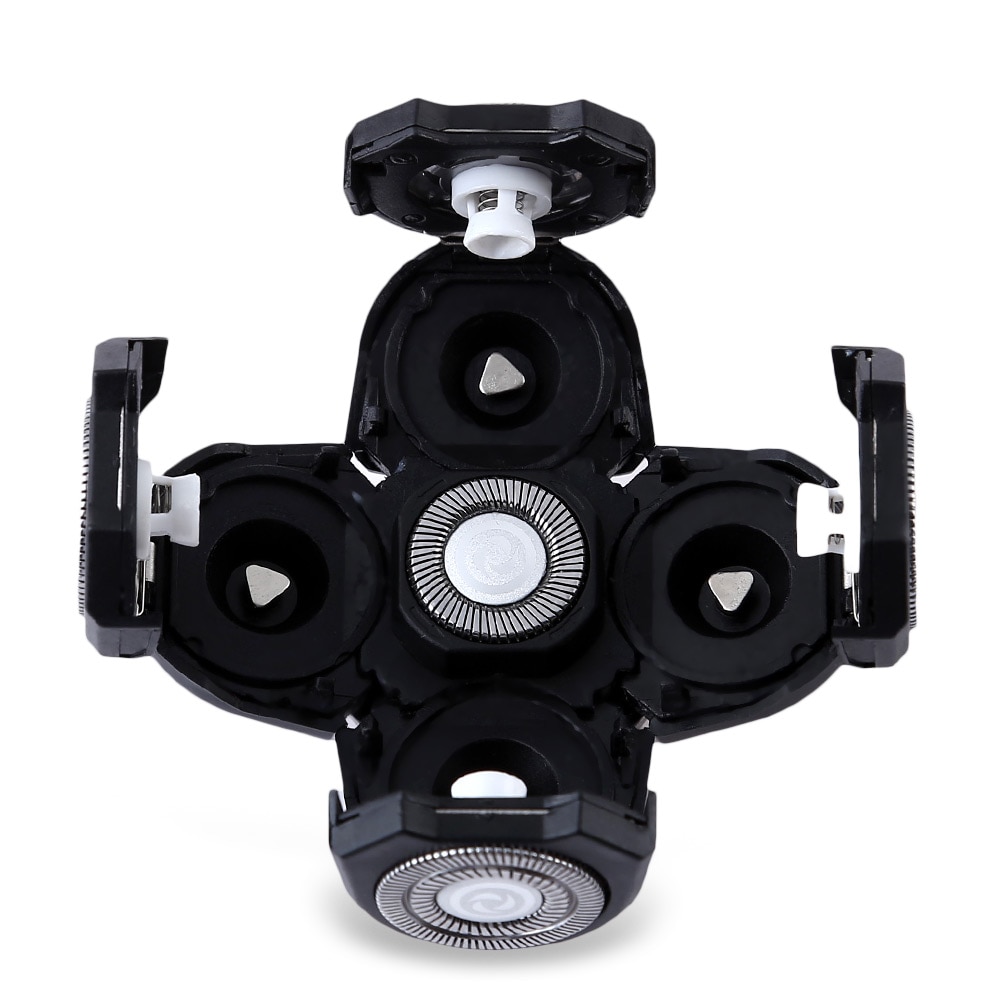 Kemei KM - 5886 5D Replaceable Alternate Floating Heads for Washable Electric Shavers Razor