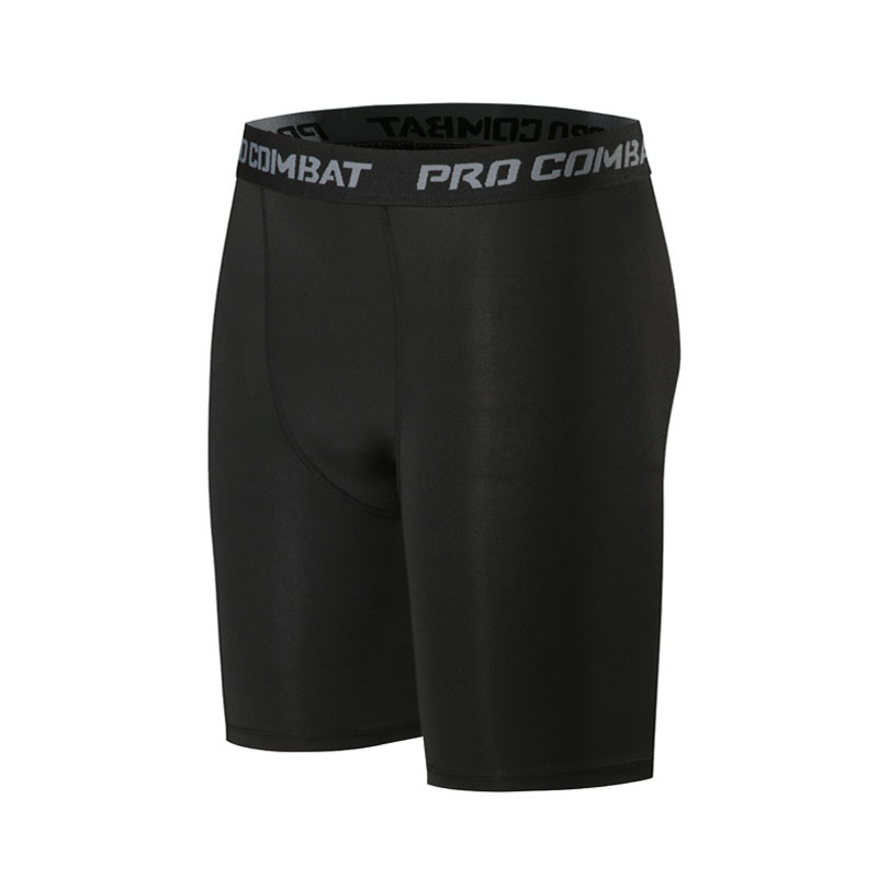 Herre kompressionsbukser strømpebukser kølige, tørre leggings sportsbaselayer løbetights atletisk træning aktive shorts: Xxl / Beige