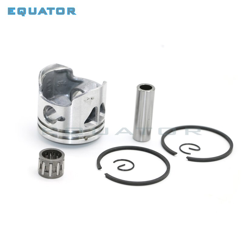 2 two strokes 49cc 44mm Piston 12mm Pin Ring Needle Bearing For Mini Quad ATV Pocket Dirt Pit Bike