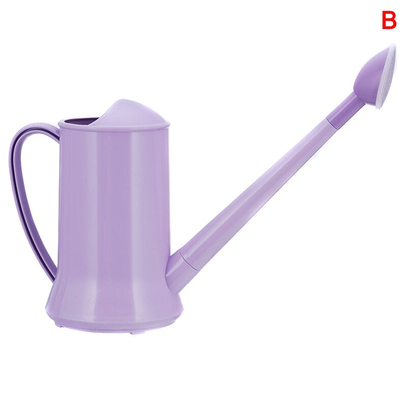 1.8/2L Kunststoff Gießkanne Outdoor Indoor Garten Gießkanne für Wohnkultur Langen Stiel Auslauf jardin 66CY: Purple B