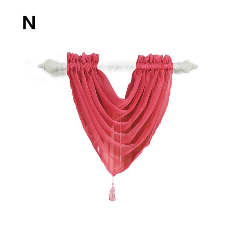 Voile Curtain Swags All Colours Pelmet Valance Net Curtains Voile Swag t1226: N