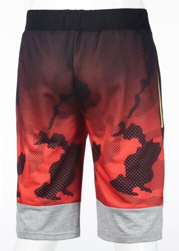 Miesten camo harjoitusharjoitus shortsit rennot lyhyet housut puuvilla kuntosali fitness lenkkeily urheiluvaatteet shortsit m -3xl: Xl / Punainen