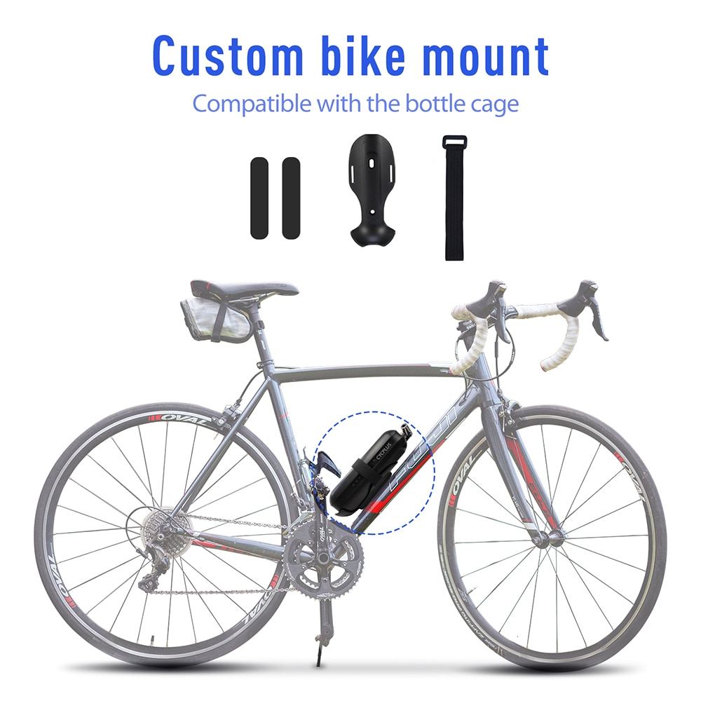 CYCPLUS Electric Bike Pump High Pressure Cycling Bicycle Accesories Mini Air Inflator Hand Pump for MTB Car Tyre Ball Ballons