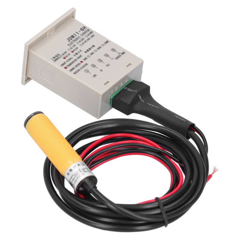 BERM-Contador de pantalla Digital, Sensor Industrial electrónico, inducción automática, BEM‑ 6H ‑ 30E4-CT