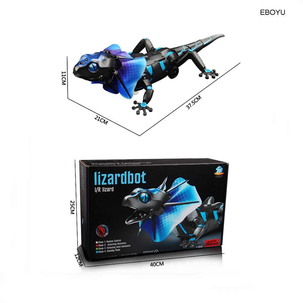 EBOYU infrarouge RC lézard enfants télécommande infrarouge Lizardbot 4 Modes RC lézard enfants jouet